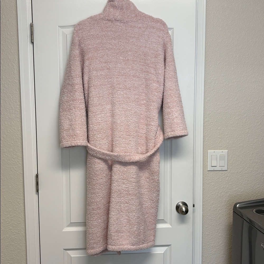 Barefoot Dreams Cozy Chic Blush Robe - Picture 4 of 5